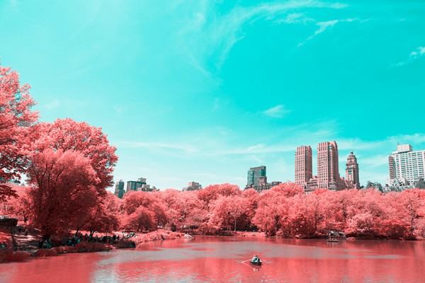 Infrared New York City by Paolo Pettigiani